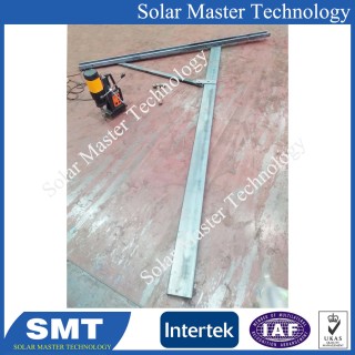 Single Driven Pile All Alloy Ground Mounting System